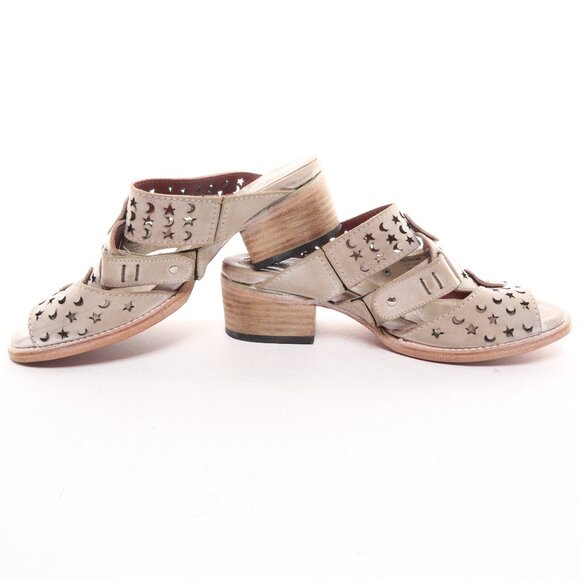 Freebird by Steven MOON STAR Mule Open Toe Sandal Women 10 - Picture 8 of 16